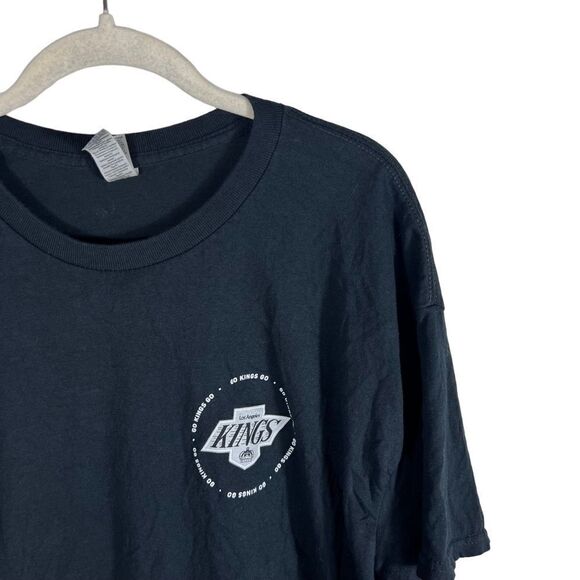 Los Angeles Kings Skull Dia de Los Muertos Black T Shirt - Picture 5 of 6